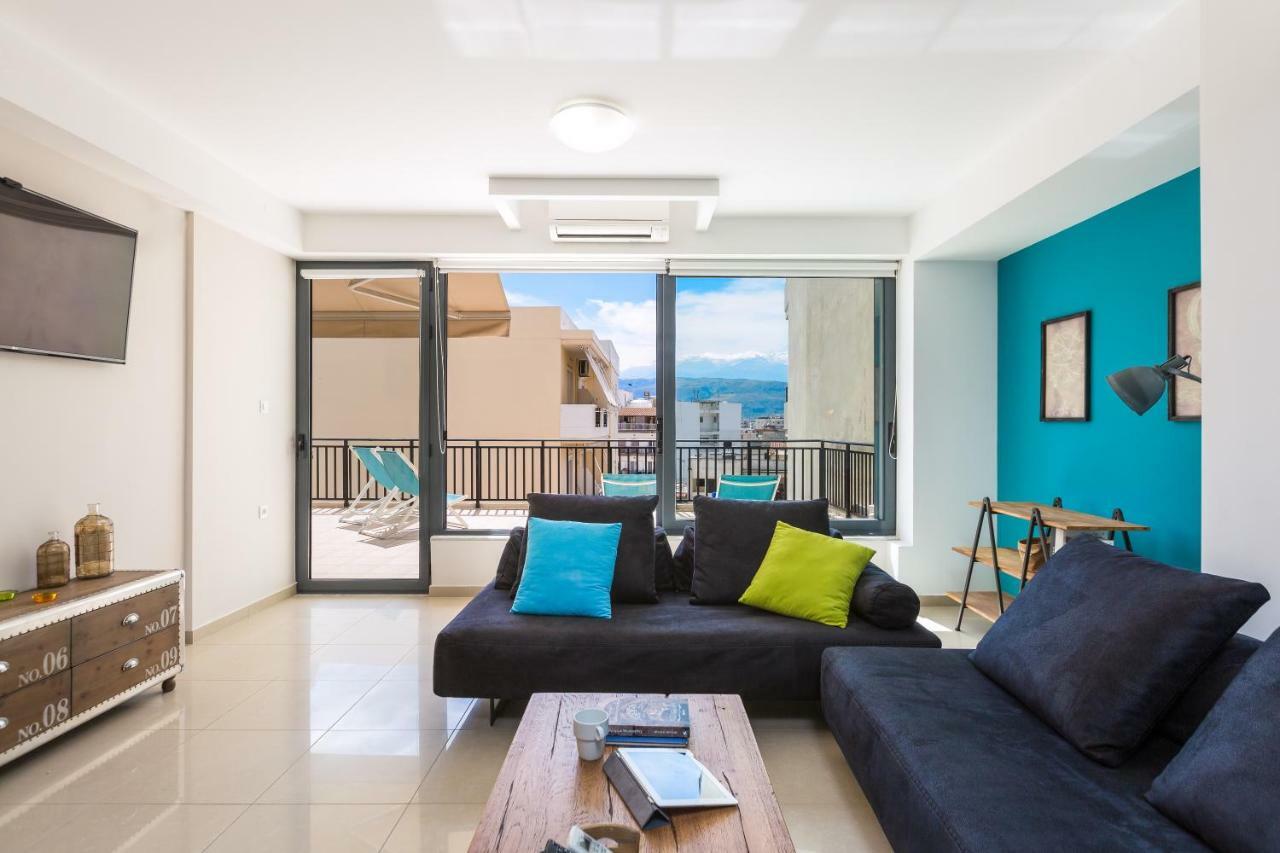 Central Luxury Lofts Chrissi Akti Chania Exterior foto